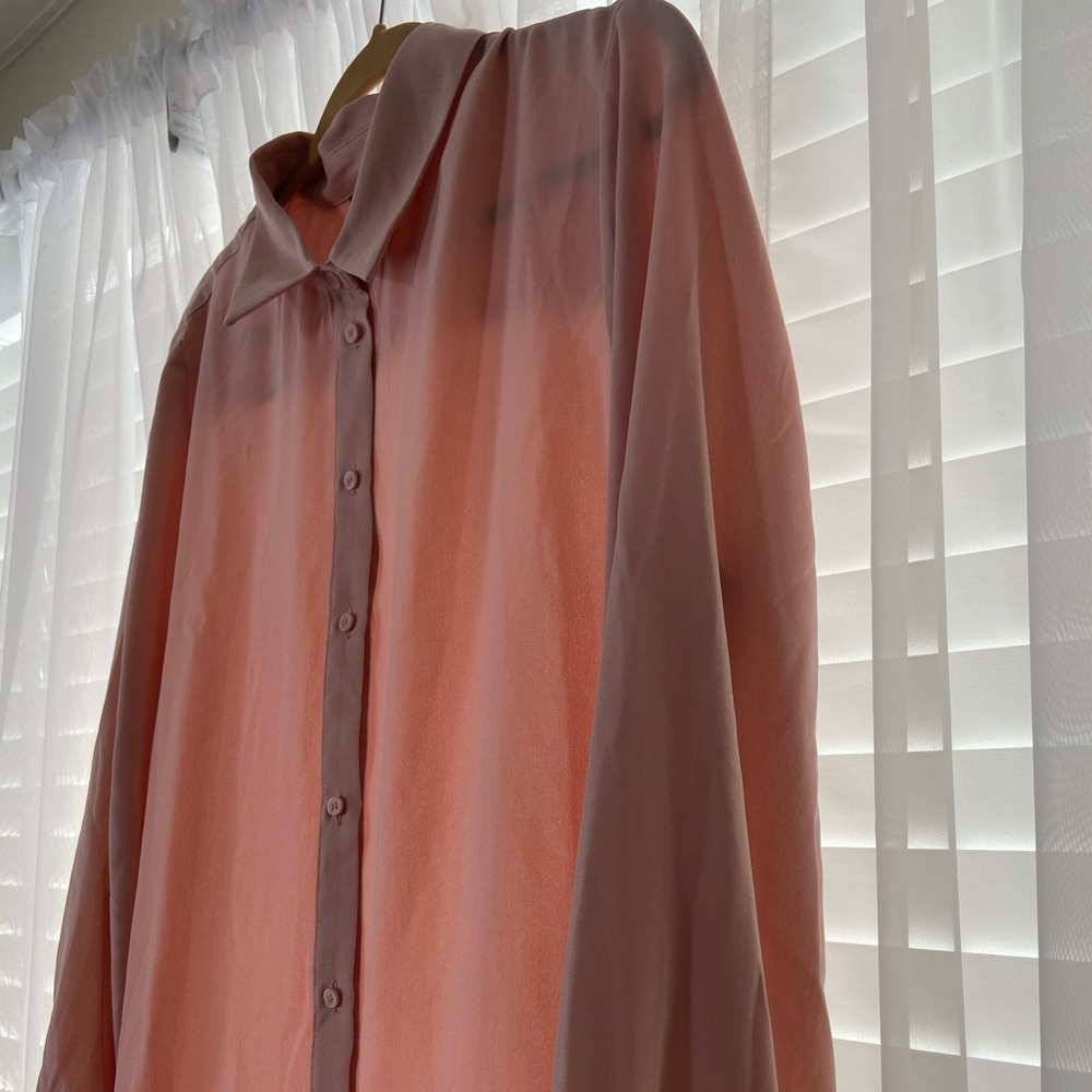 Halogen button down blouse - Picture 4 of 5